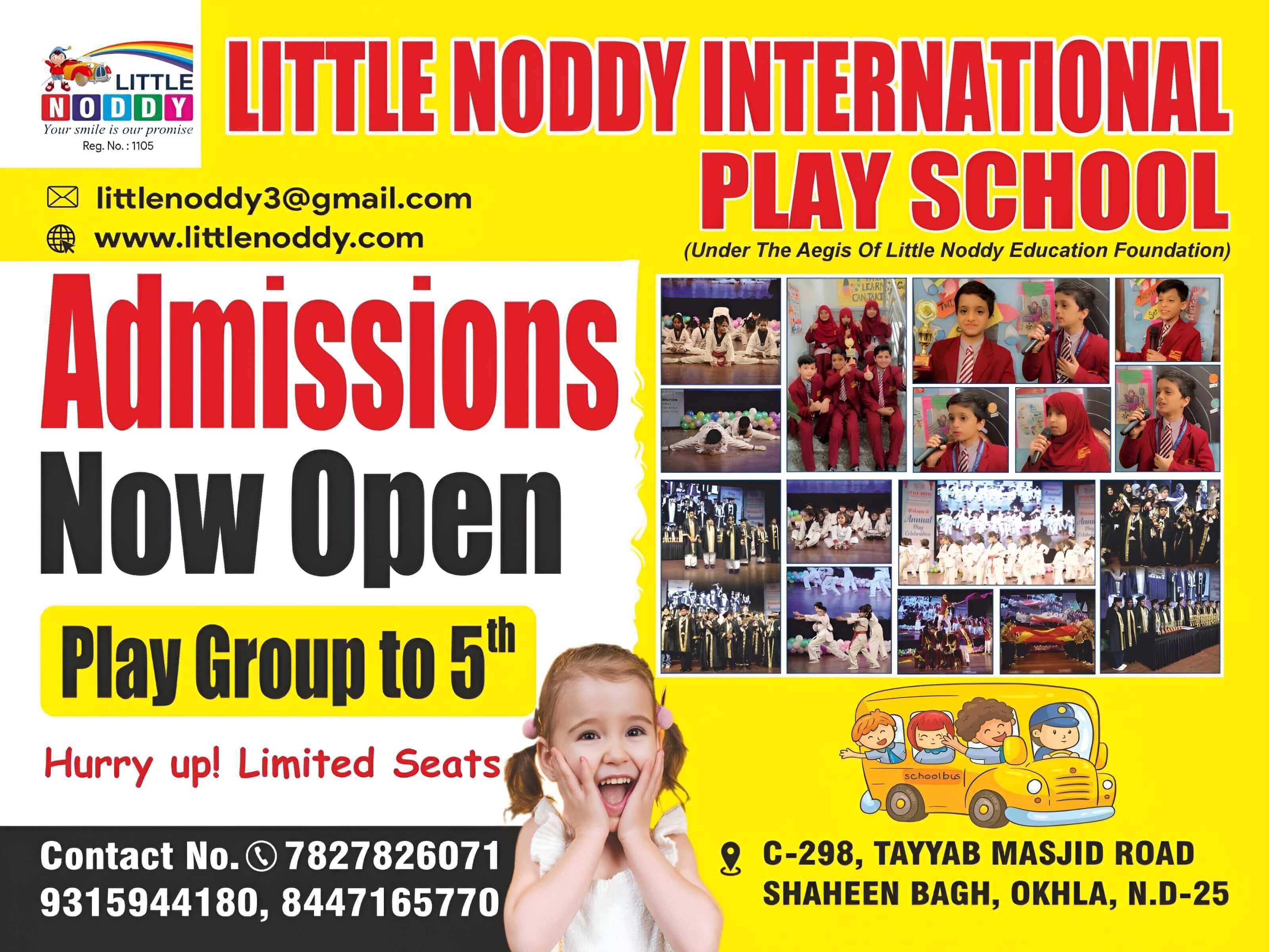 🚀 Admissions Open 2026-27 at Little Noddy