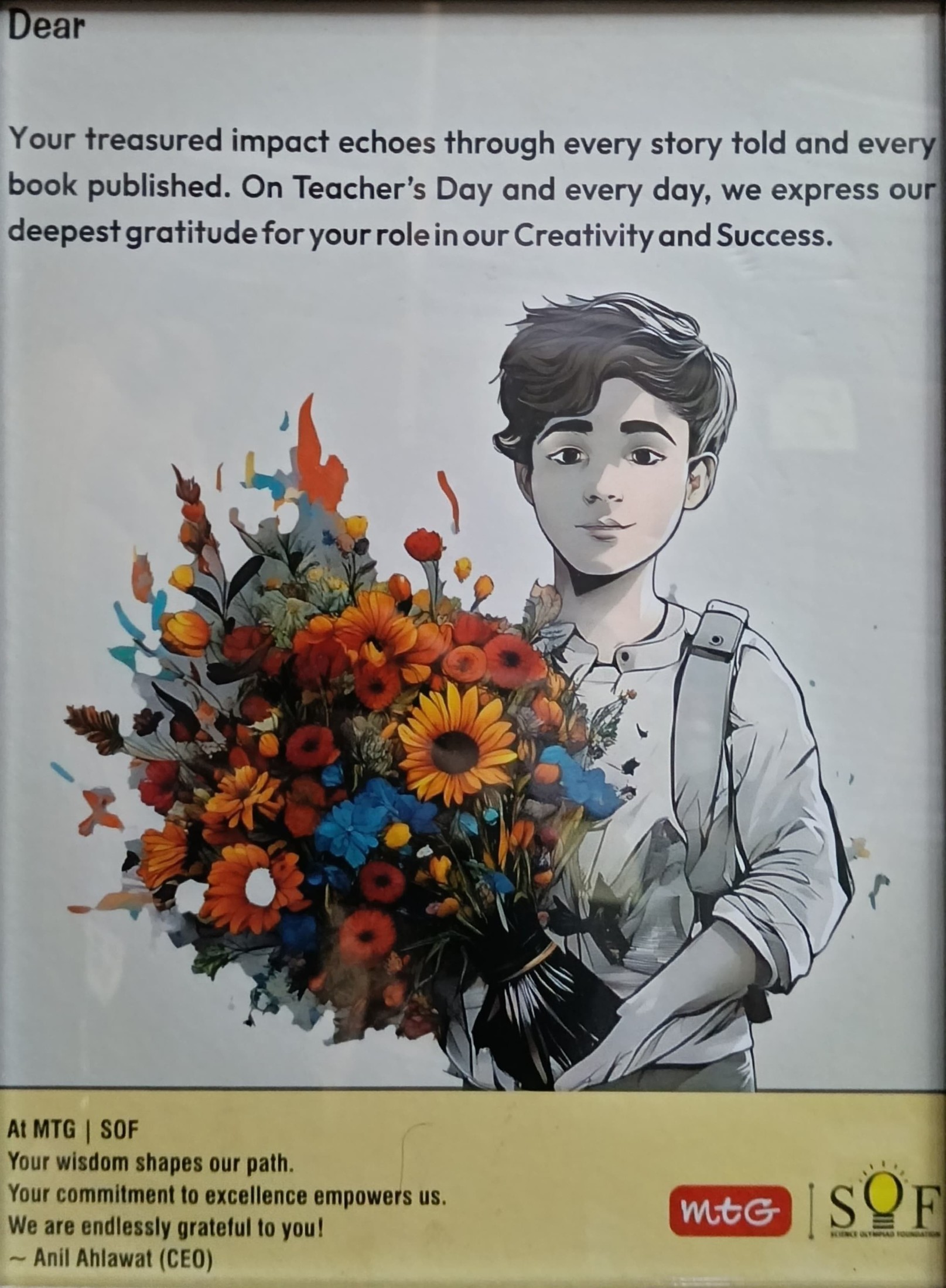 Teacher's Day Gratitude Recognition | Little Noddy International Play School